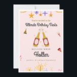 Funny Adult Birthday Card für Friend Birthday Card Einladung<br><div class="desc">Funny Erwachsene Geburtstagskarte 🎉 bereit zum Party wie es ist Ihre Aufgabe! 🎉 feiern Geburtstage mit einer Snackseite und viel Lachen mit unserer unglaublich witzig Erwachsenenkarte! Ideal für Freunde, Familienmitglieder oder Partner, die einen Witz machen können, ist diese Karte garantiert für ein Lächeln und vielleicht sogar eine gutmütige Augenrolle. VORLAGENVORTEILE...</div>