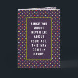 Funny Adult Birthday Card Karte<br><div class="desc">Humorale Geburtstagskarte und Wiedergeburtsurkunde für alle,  die ein neues Leben verdienen. So personalisieren Sie Text bearbeiten,  um Namen und Geburtsdatum hinzuzufügen.</div>