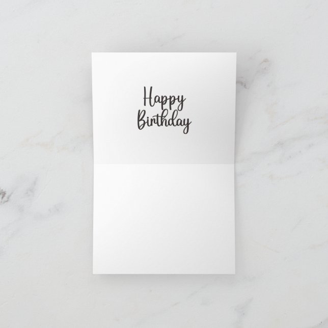 Funny Adult Birthday Card Karte (Innenseite)