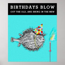 Funny Adult Birthday Poster