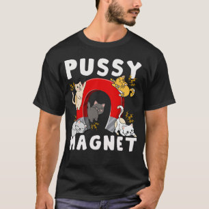 Funny Adult Humor Cat Men Women T-Shirt