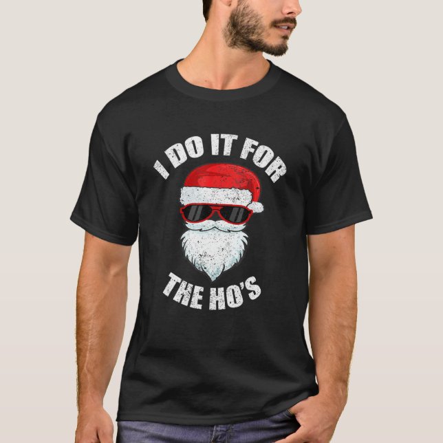 Funny Adult Naughty Christmas Dirty Pajama Ho Pj M T-Shirt (Vorderseite)
