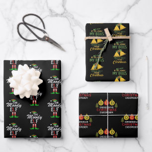 Funny Adult Naughty Weihnachten Geschenkpapier Set