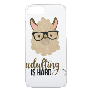 Funny Adulting ist harter Hipster Llama Case-Mate iPhone Hülle