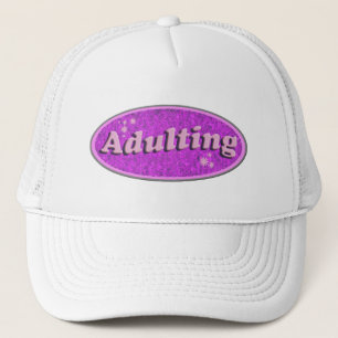 Funny Adulting Retro Decal Nostalgie Truckerkappe