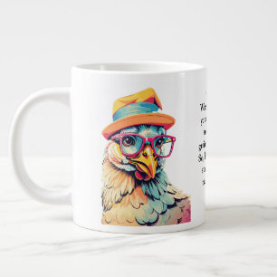 Funny Advisor from a Chicken Jumbo-Tasse