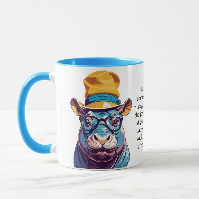 Funny Advisor from a Hippo Tasse (Links)