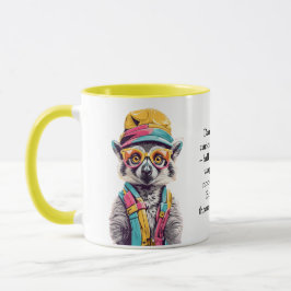 Funny Advisor from a Lemur Tasse
