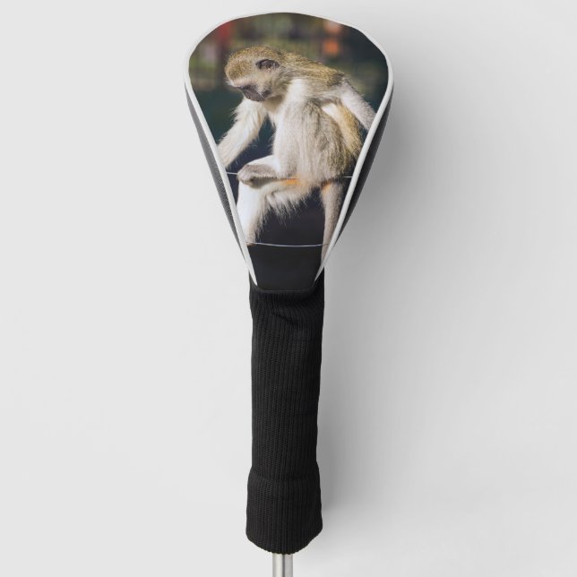 Funny Affe Golf Headcover (Vorderseite)