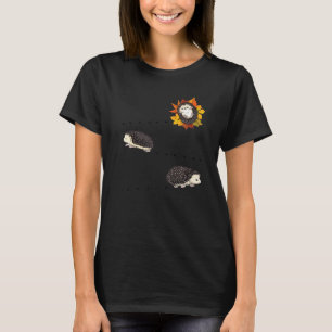 Funny African Bellied Igel Kostüm Niedlich Hedgeh T-Shirt