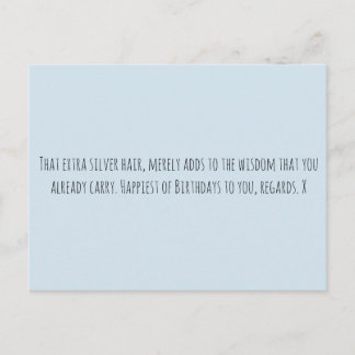 Funny Age Postkarte