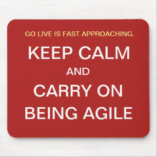 Funny Agile Project Manager Quotierungsteam Mousepad