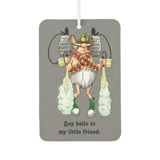 Funny Air Freshener für ihn Autolufterfrischer (Vorderseite)