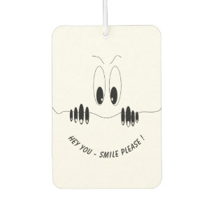 Funny Air Freshener mit Neugier Augen - Lächeln Autolufterfrischer