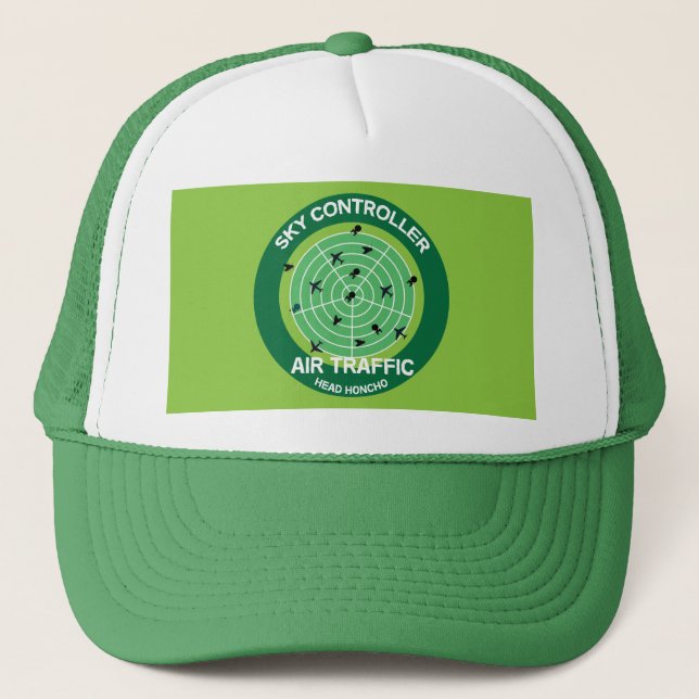 Funny Air Traffic Controller Gift | Tasse der Flug Truckerkappe (Vorderseite)