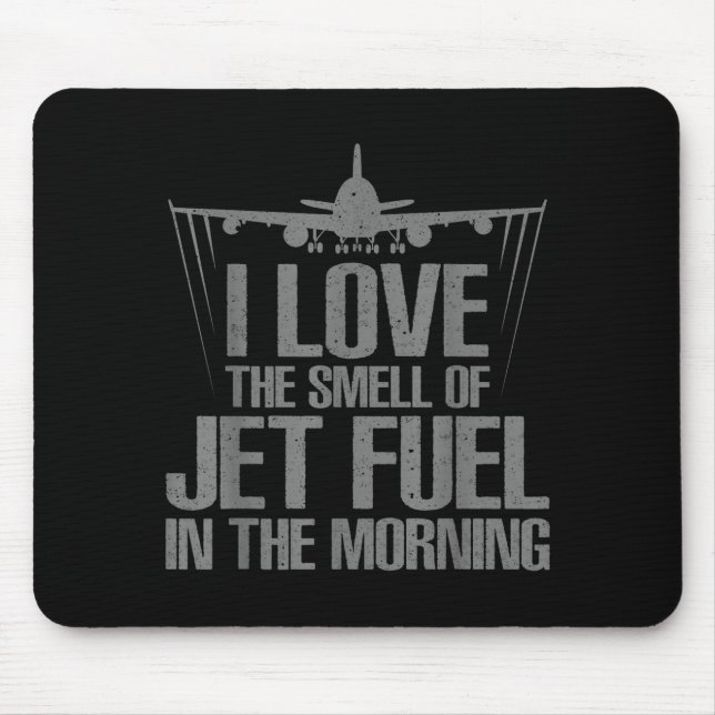 Funny Airplane Novelty For Men Women Aviation Airp Mousepad (Vorne)