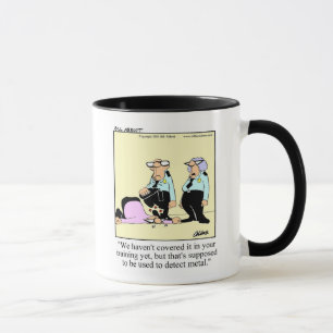 Funny Airport Security Metal Detector Tasse