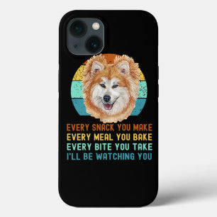 Funny Akita Inu oder Kuma Inu Hund jeden Snack Sie Case-Mate iPhone Hülle