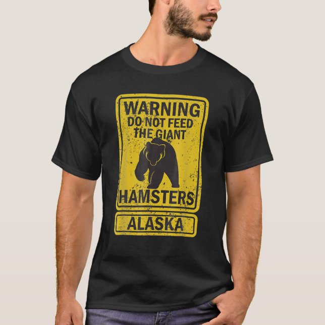 Funny Alaska Grizzly Brown Kodiak Bär für Männer W T-Shirt (Vorderseite)