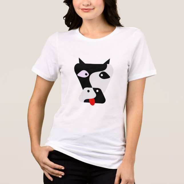 Funny Albern Cow Shirt (Vorderseite)