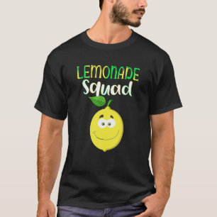 Funny Albern Lächeln Lemon Summer Lemonade Squad T T-Shirt