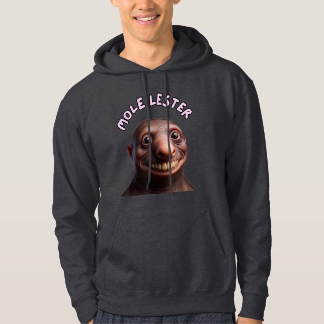 Funny Albern MoleTees Unangemessenes Funny Embarra Hoodie (Vorderseite)