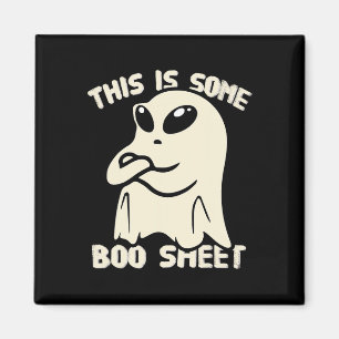 Funny Alien Bull Ghost Halloween Dies ist ein Boo Magnet