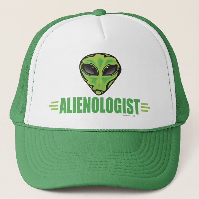 Funny Alien Lover Truckerkappe (Vorderseite)