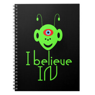 Funny Alien Monster Notizblock