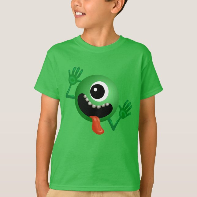 Funny Alien T-Shirt (Vorderseite)