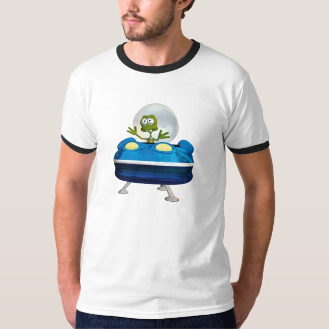 Funny Alien T-Shirt (Vorderseite)