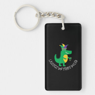 Funny Alligator Geschenk l Niedlicher Alligator Lo Schlüsselanhänger