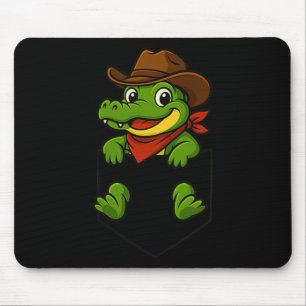 Funny Alligator Lover Pet Niedlich Florida Alligat Mousepad