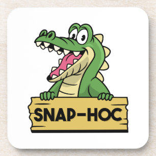 Funny Alligator Lover und Zookeeper Crocodile Getränkeuntersetzer