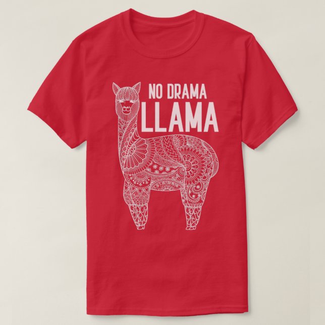 Funny Alpaca Llama Gift Animal Llama T-Shirt (Design vorne)