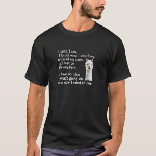 Funny Alpaca mens Damen Pensionäre Altersvorsorge T-Shirt