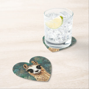 Funny Alpaca Paper Untersetzer