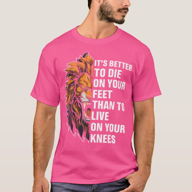 Funny Alpha Männchen Wolf Es ist besser, Die T-Shirt (Vorderseite)