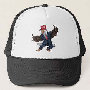 Funny American Eagle Hat Truckerkappe