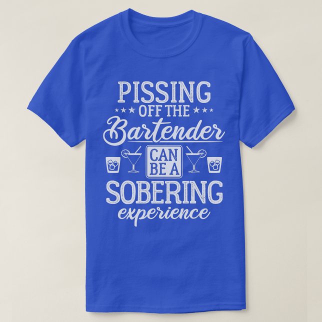 Funny Amp Sarcastic Barkeeper Kit Design T-Shirt (Design vorne)
