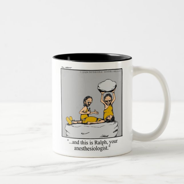 Funny Anästhesiologin Medical Tasse (Rechts)
