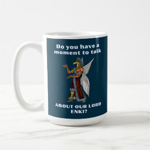 Funny Ancient UFO Annunaki Alien Kaffeetasse
