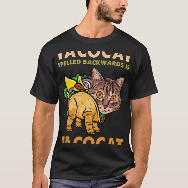 Funny and Cute Tacocat Taco Cat Spelled Backward G T-Shirt (Vorderseite)