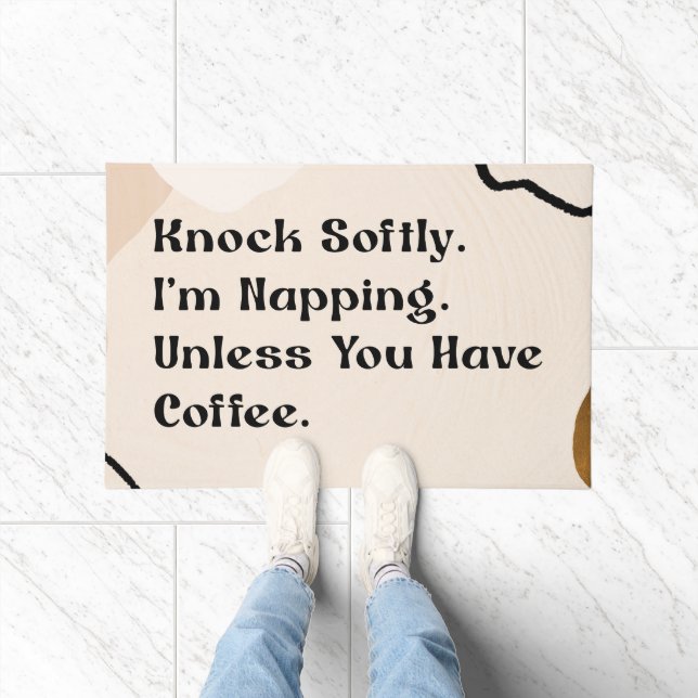 Funny and Humorous Welcome Matts | Weichklopfen Fußmatte (Indoor)