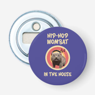 Funny Angesagt hop Wombat im Haus Flaschenöffner