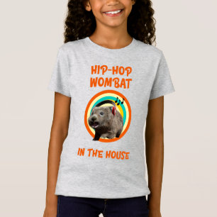 Funny Angesagt hop Wombat im Haus T-Shirt
