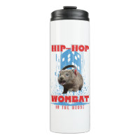 Funny Angesagt hop Wombat im Haus