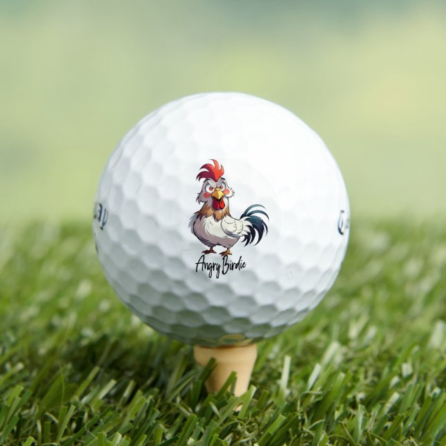 Funny Angry Birdie Golf Ball – Callaway Novelty  (Insitu T-Shirt)