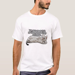 Funny angry Cat Meme für Kätzchenbesitzer und Lieb T-Shirt