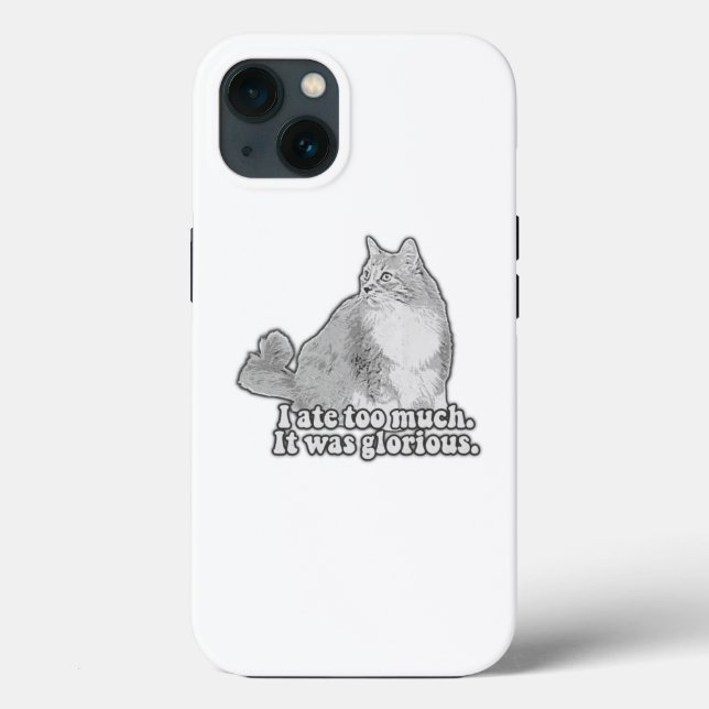 Funny angry Cat Meme für Kätzchenliebhaber & Katze Case-Mate iPhone Hülle (Rückseite)